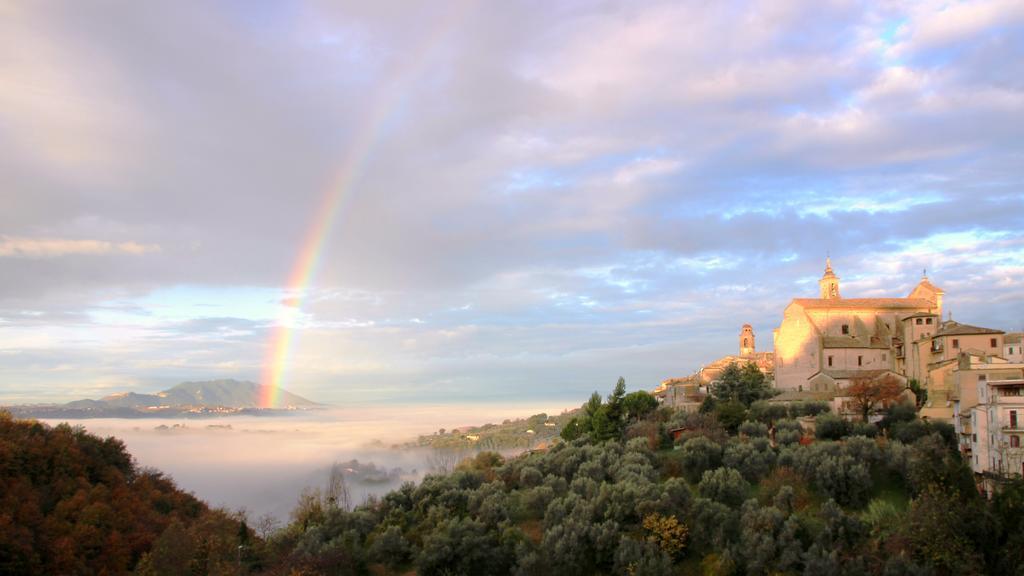 B&B Colle Perrini Country House Casperia 외부 사진